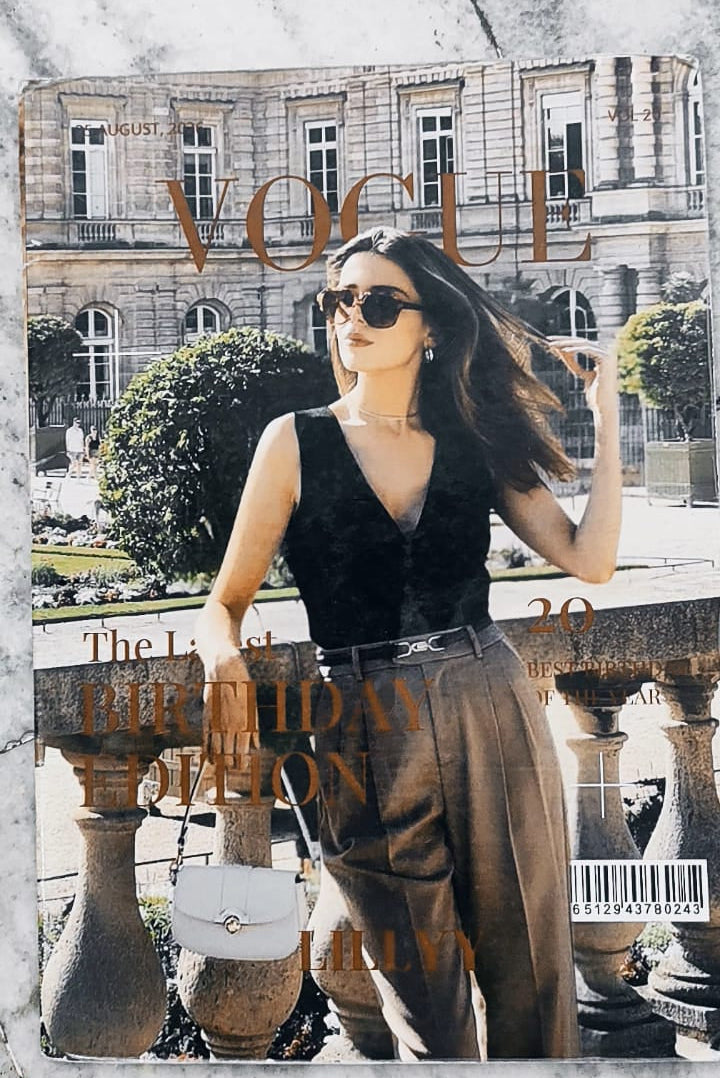 Customized Happy birthday magzine