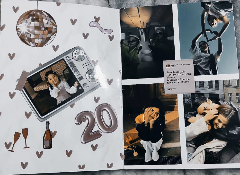 Customized Happy birthday magzine